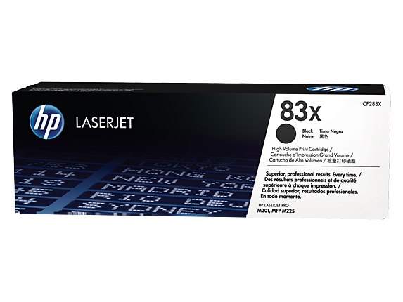 Mực in HP 83X High Yield Black Original LaserJet Toner Cartridge (CF 283X)