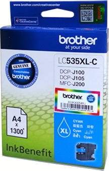 Mực in Brother LC-535C Cyan Ink Cartridge