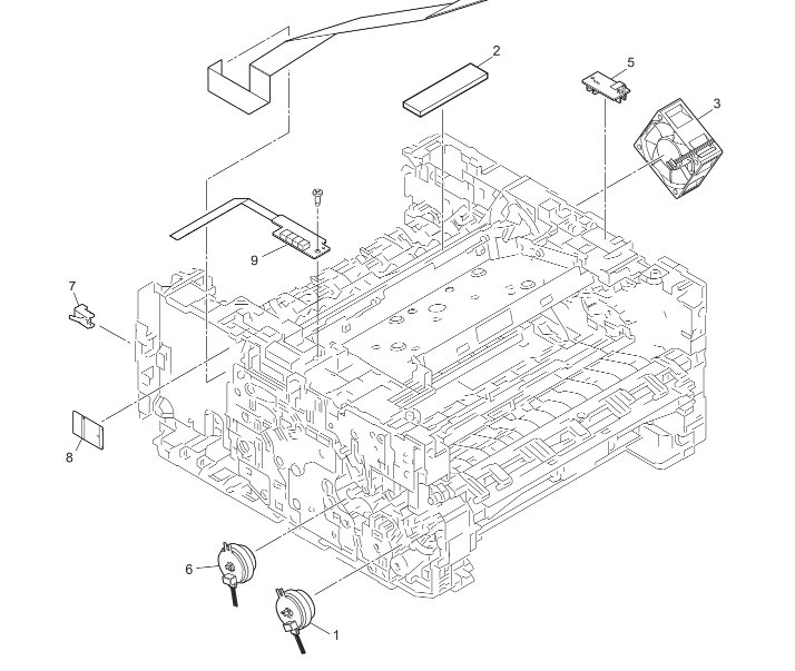 Linh kiện Brother HL-B2000D/B2080DW chính hãng – Full vật tư