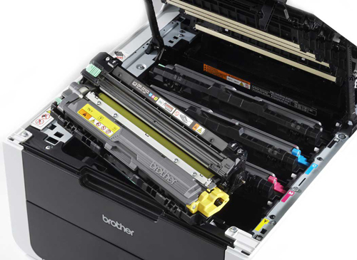 Cách reset hộp mực máy in laser màu Brother