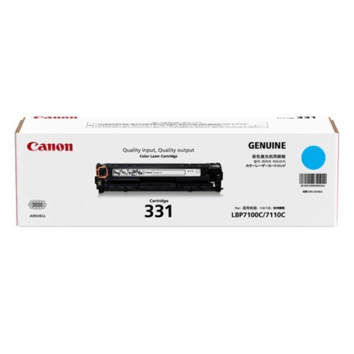 Mực in Canon 331 Cyan Toner Cartridge