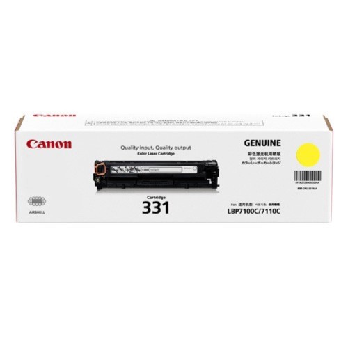 Mực in Canon 331 Yellow Toner Cartridge