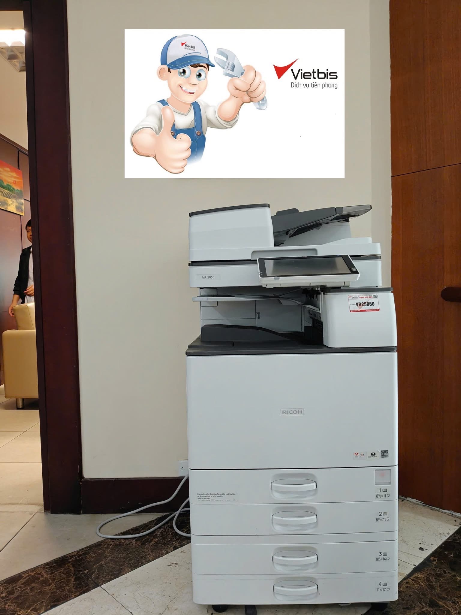Cho thuê máy photocopy Ricoh MP 6054