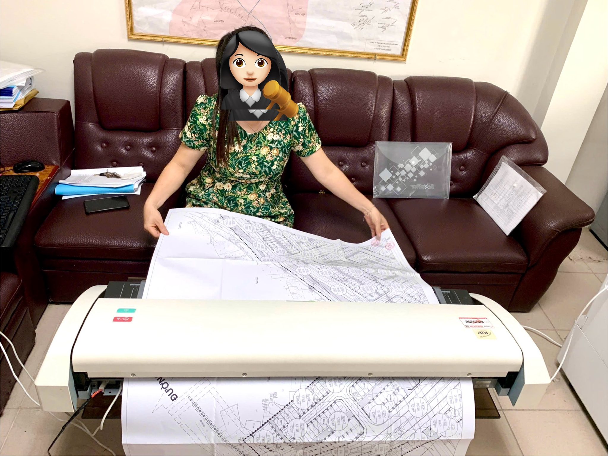 Cho thuê máy scan A0 KIP K720