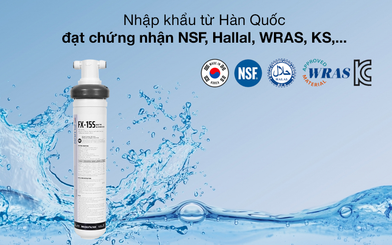 FX-15 Thiết bị lọc nước Nhà hàng, Khách sạn và gia đình