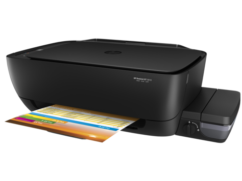 Máy in HP DeskJet GT 5810 All-in-One có sẵn bộ tiếp mực ngoài