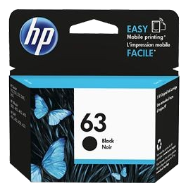 Mực in màu đen HP 63 cho máy HP OfficeJet 3830 (F6U62AA)