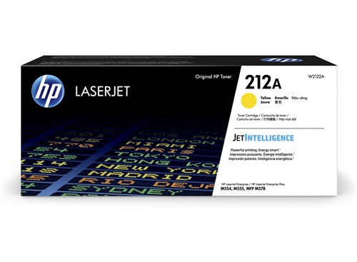 Mực in HP 212A Yellow Original LaserJet Toner Cartridge (W2122A)