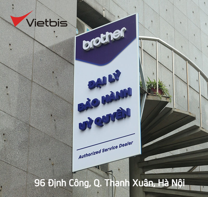 VIETBIS trở thành Đại lý bảo hành ủy quyền Brother tại Hà Nội