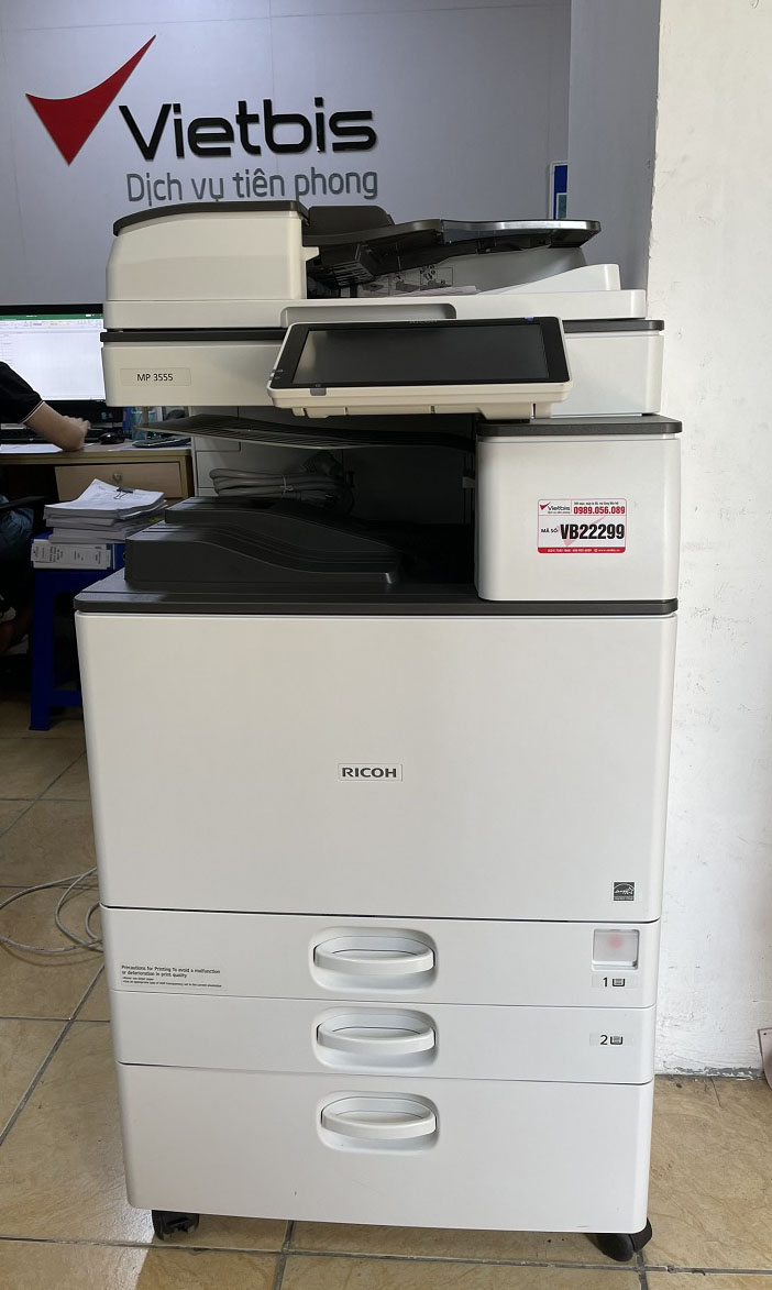 Cho thuê máy Photocopy Ricoh MP 3555