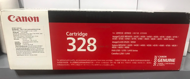 Hộp mực Canon 328 Black Toner Cartridge