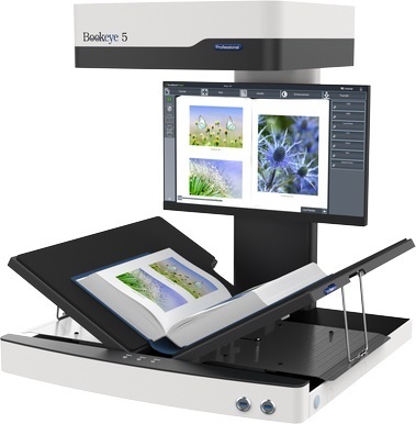 Review máy scan sách khổ A2 Bookeye BE5- V2 KIOSK