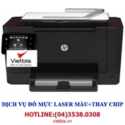 Đổ mực laser màu máy in HP M275