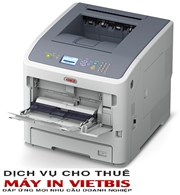Cho thuê máy in oki b721dn laser trắng đen in 2 mặt