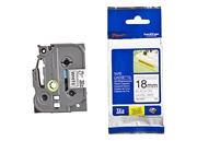 Nhãn TZe siêu dính - Chữ đen trên nền trắng 18mm