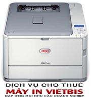 Cho thuê máy in Oki C301/C321dn In Laser Đúng màu
