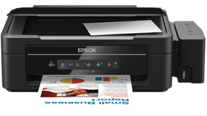 Máy in phun màu Epson L355 In, Scan, Copy, Wifi, gắn sẵn bộ tiếp mực ngoài