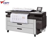 HP PageWide XL 4100 40-in Multifunction Printer with Top Stacker (J2V02A)