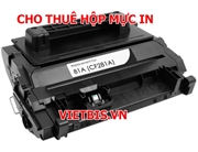 Cho thuê hộp mực in máy in HP M605 (CF281A)