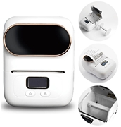 Máy In Nhãn Di Động M110, Bluetooth, In Qua App, Màu Trắng