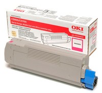 Mực in Oki C5800 Magenta Toner Cartridge